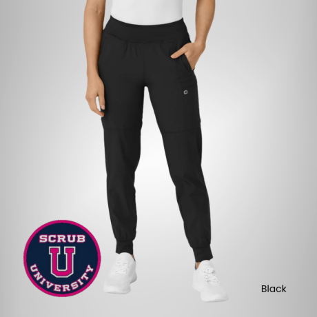 Wink Women's Comfort Waist Cargo Jogger Scrub Pant 1